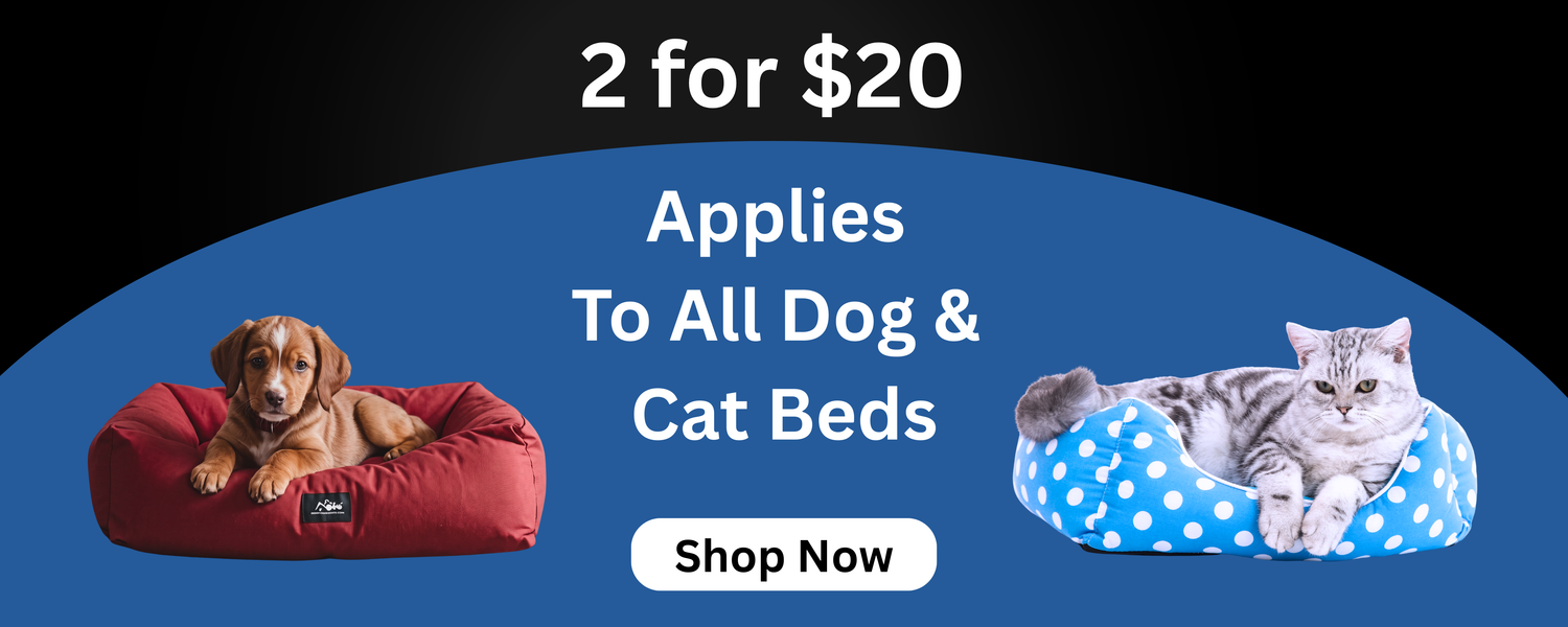 2 for $20! All Dog & Cat Beds Included!