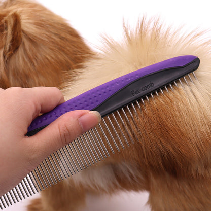 Stainless Steel Pet Grooming Comb